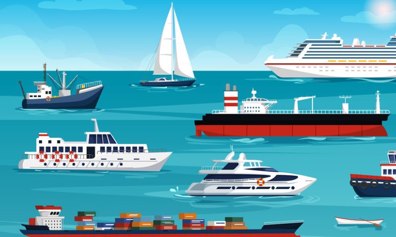 Types of vessels in the Merchant navy